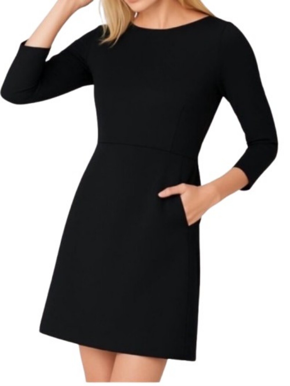 NWT Spanx Classic Black Perfect Shift Dress Size: S